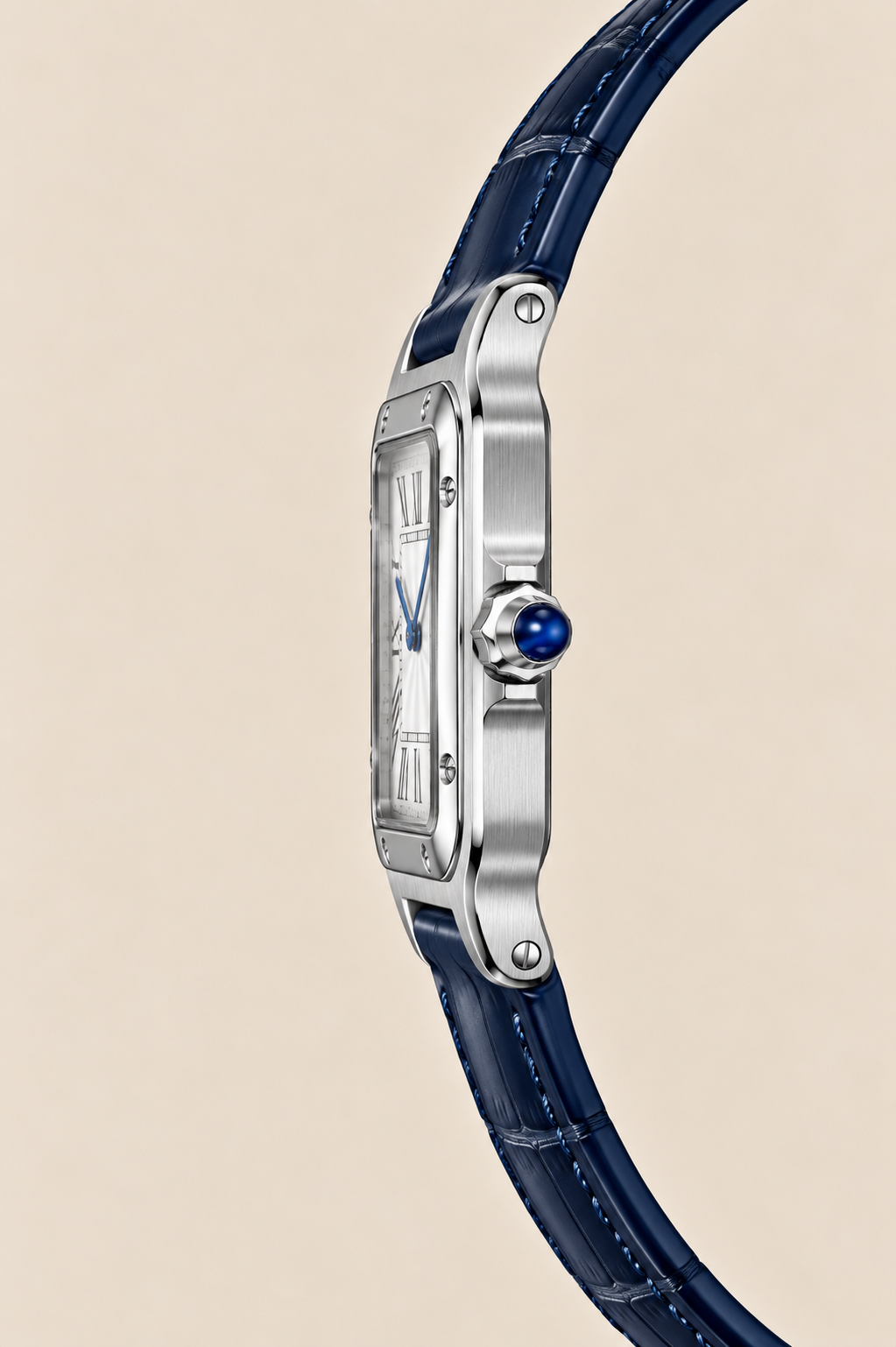 Le bracelet Riviera Light Blue Rose Gold