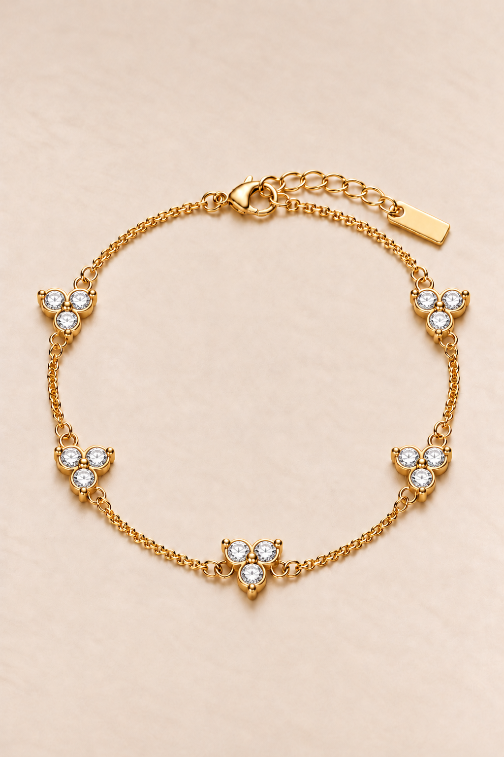 Le bracelet Monaco noir et or