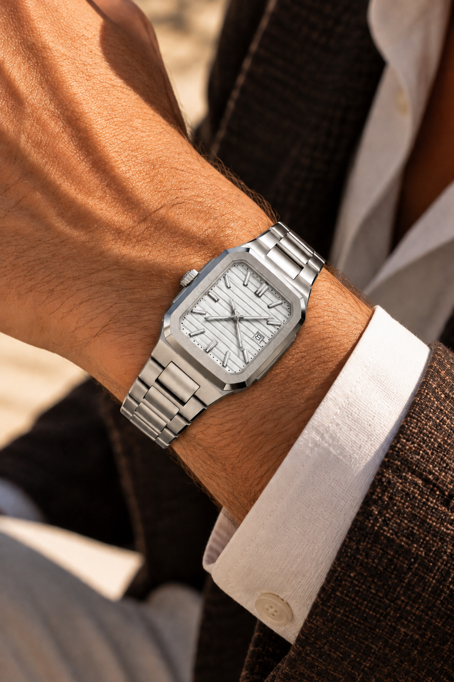 The Capri Silver/Ice Watch