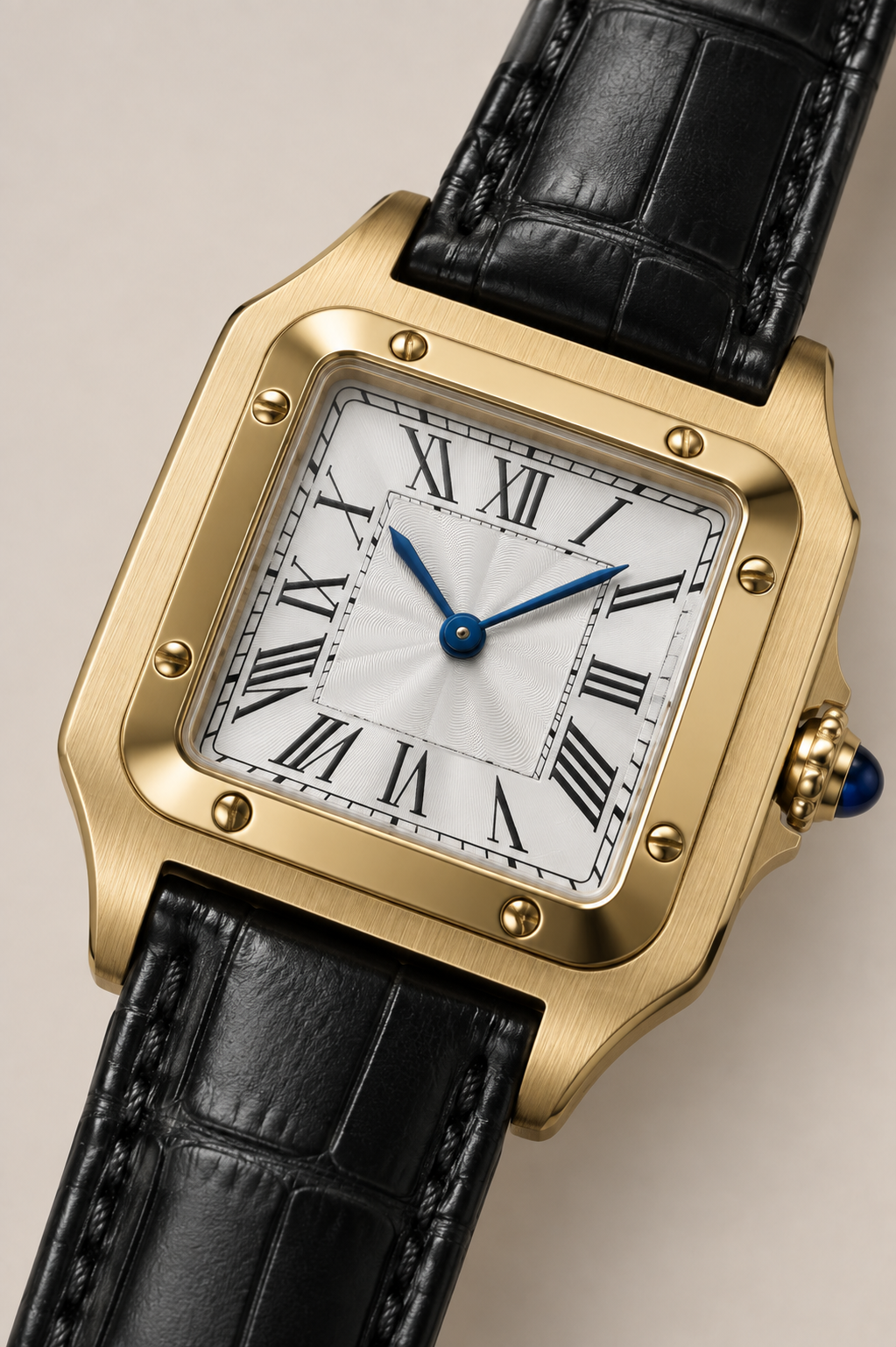 The Prestige Black/Gold Watch