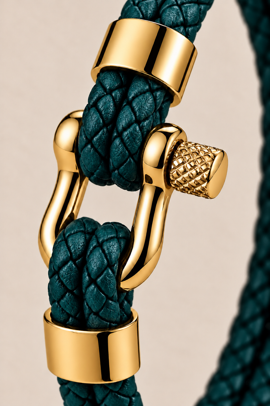 The Riviera Light Blue Rose Gold Bracelet