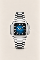 Silver/Blue