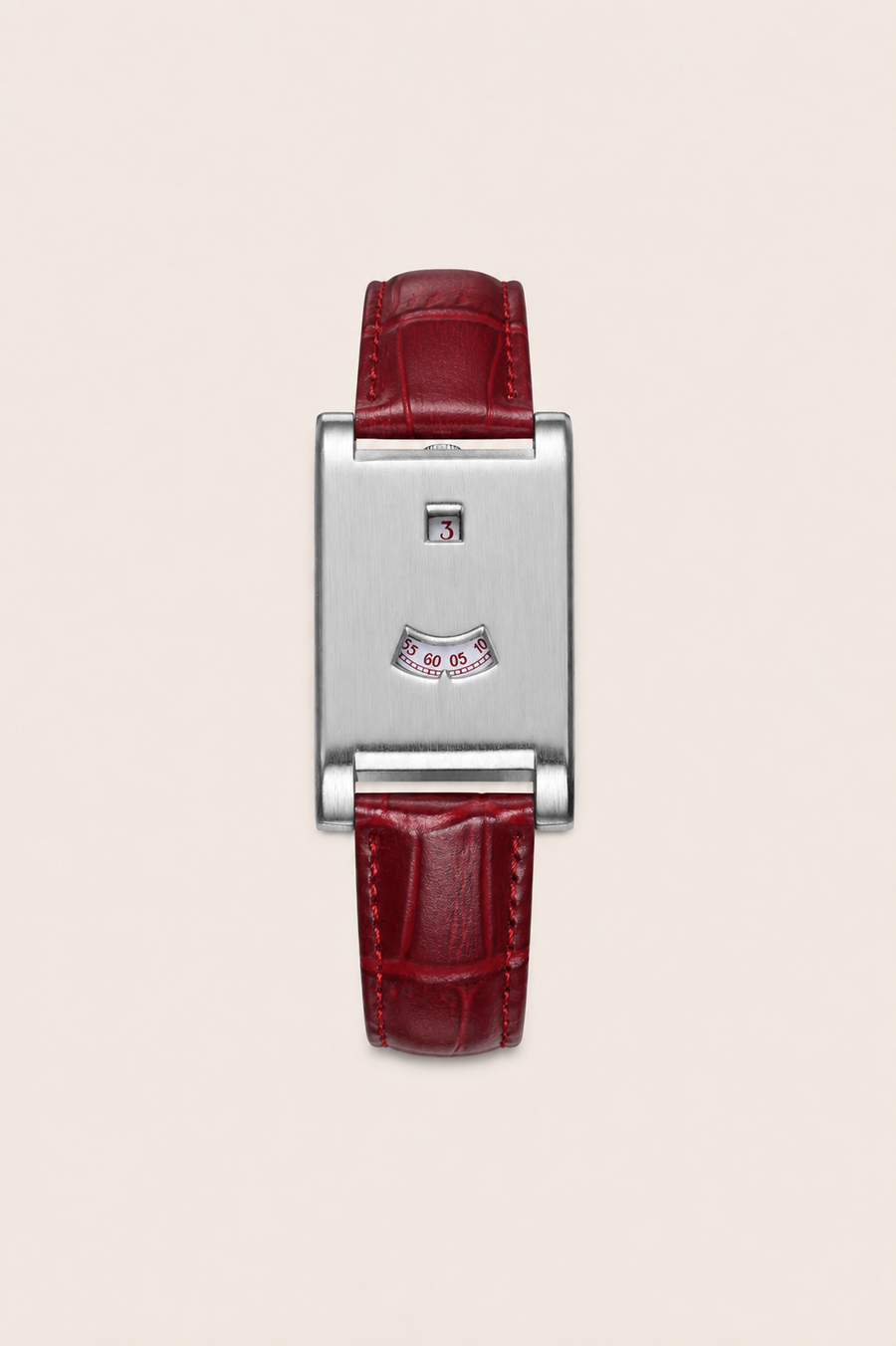 Die Dolcevita-Uhr in Rot/Silber