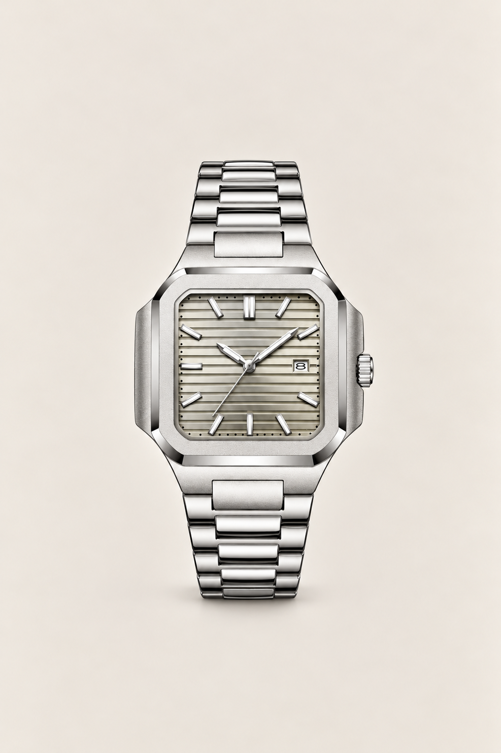 The Capri Silver/Grey Watch