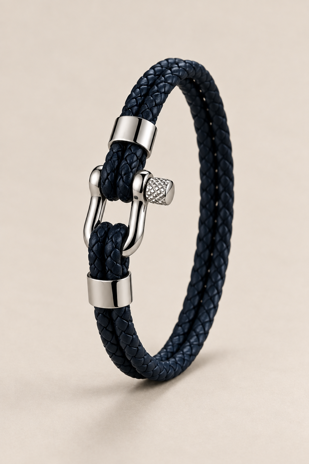 The Riviera Light Blue Rose Gold Bracelet