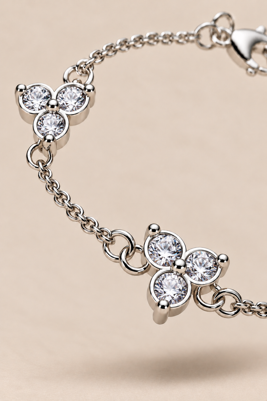 Das Fortuna-Armband in Eis/Silber