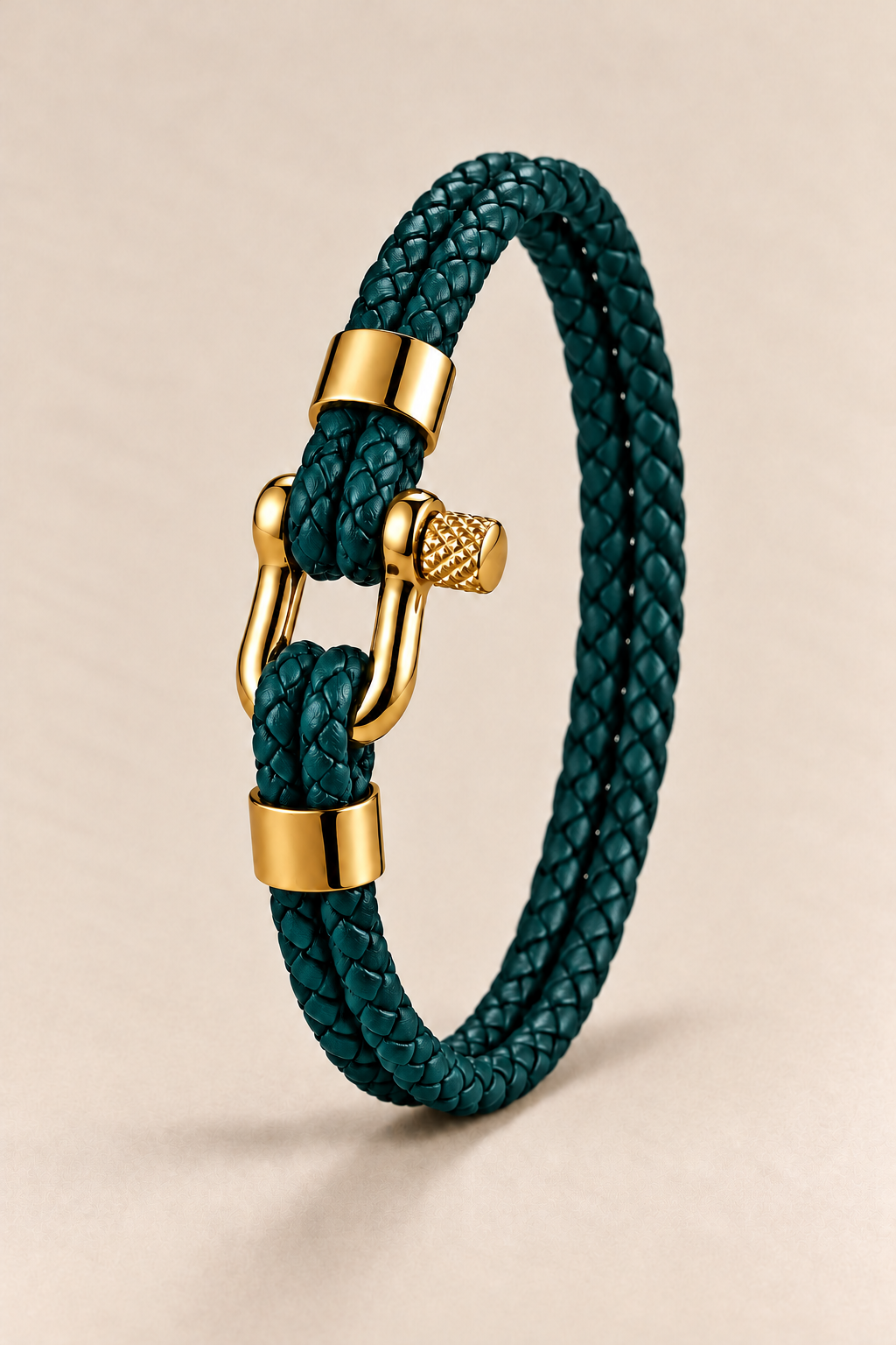 The Riviera Light Blue Rose Gold Bracelet