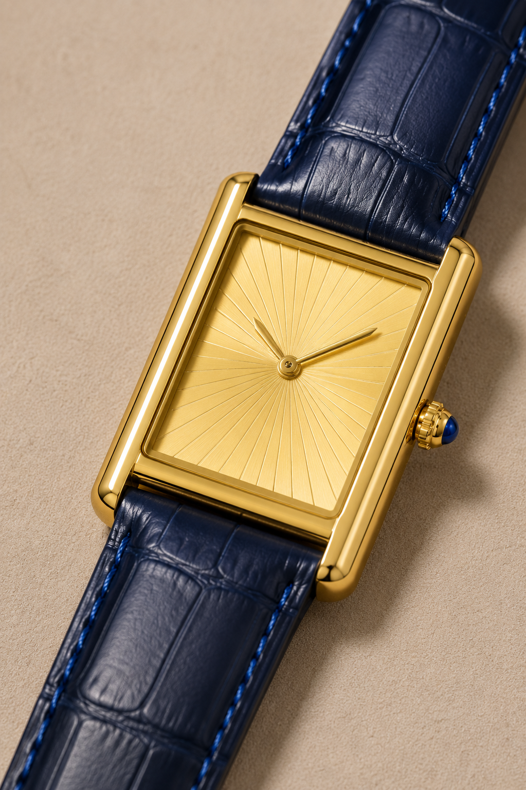 The Riviera Blue/Gold Watch
