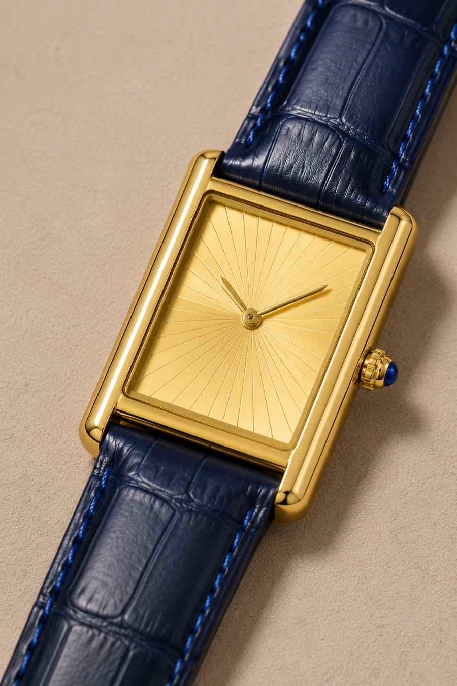 The Riviera Blue/Gold Watch
