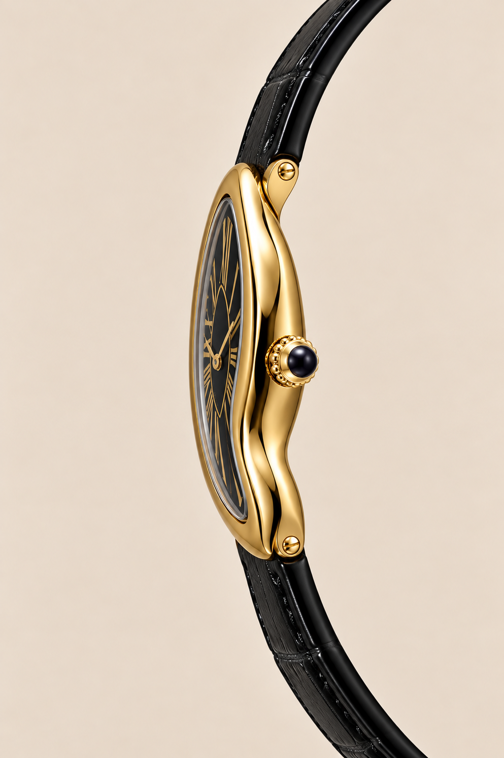 The Mirage Black/Gold Watch