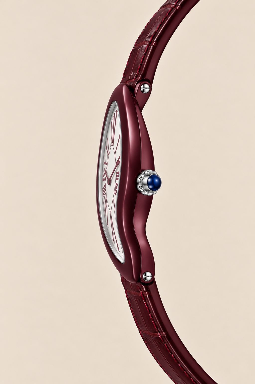 Le bracelet Riviera Light Blue Rose Gold