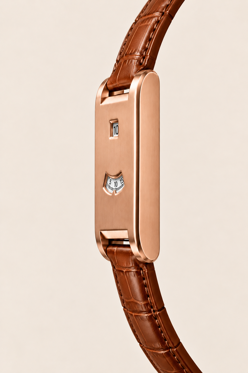 Le bracelet Riviera Light Blue Rose Gold