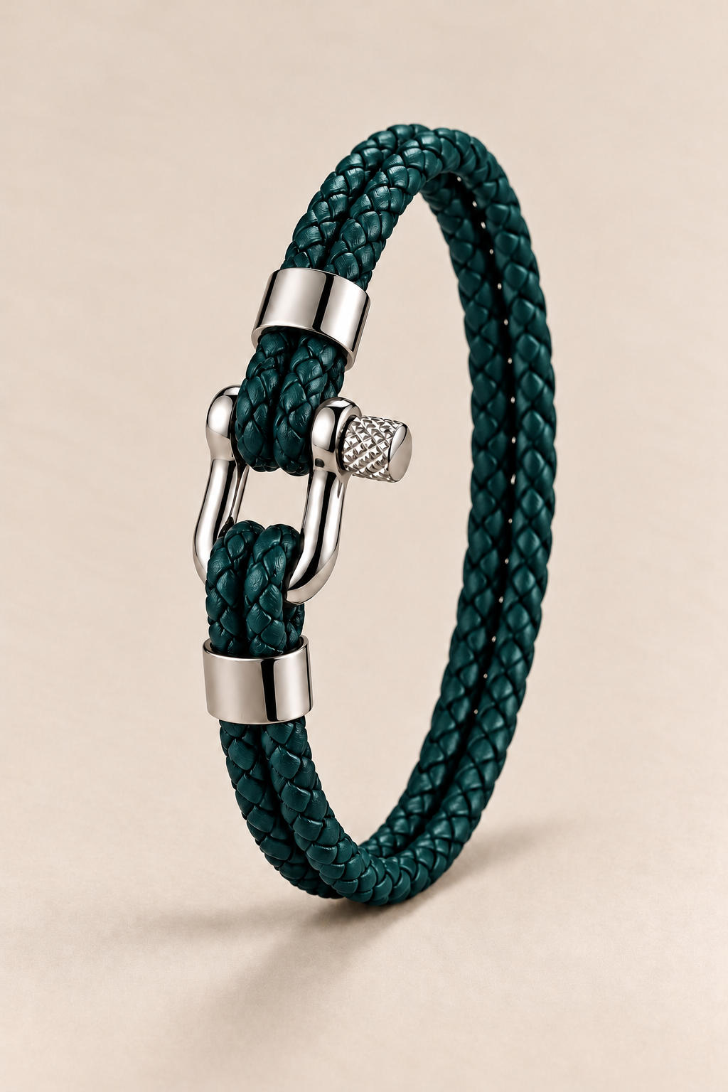 The Riviera Light Blue Rose Gold Bracelet