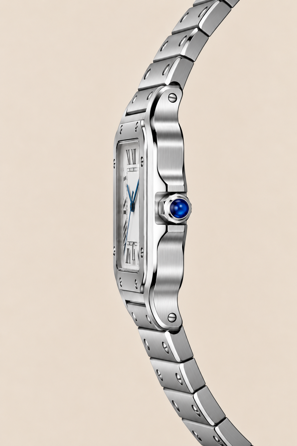 Le bracelet Riviera Light Blue Rose Gold