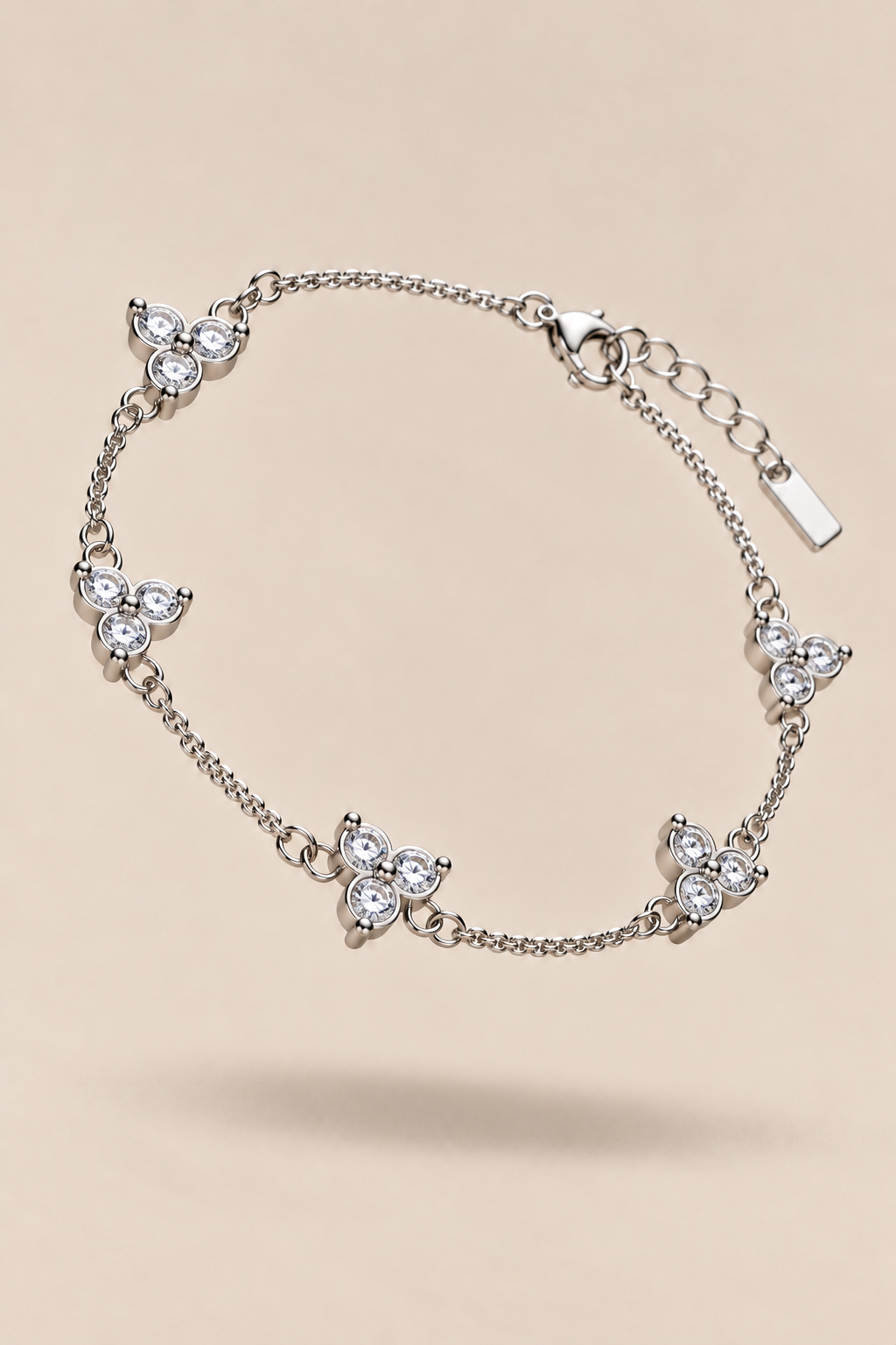 Das Fortuna-Armband in Eis/Silber