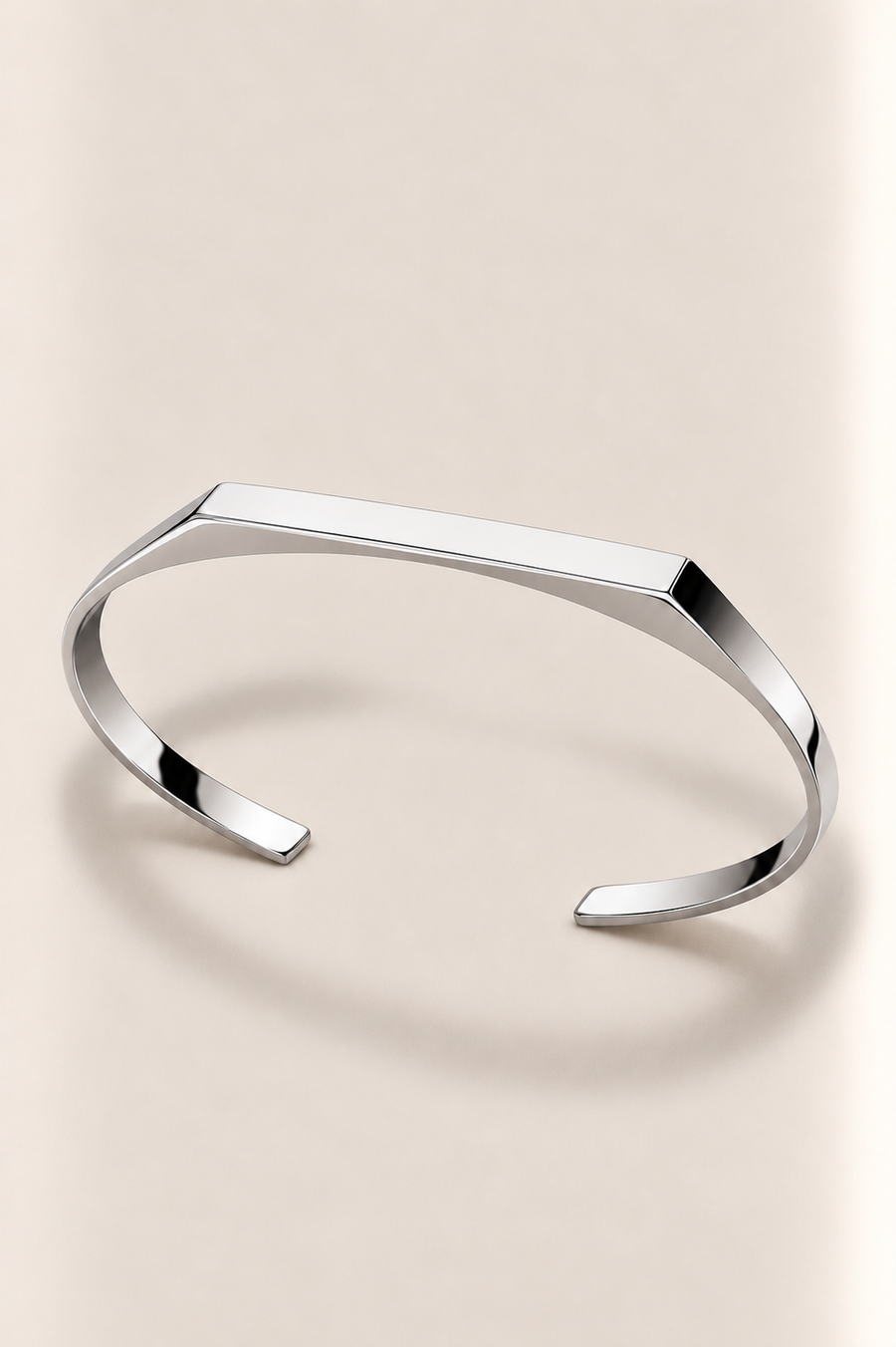 The Aura Signet Silver Bracelet