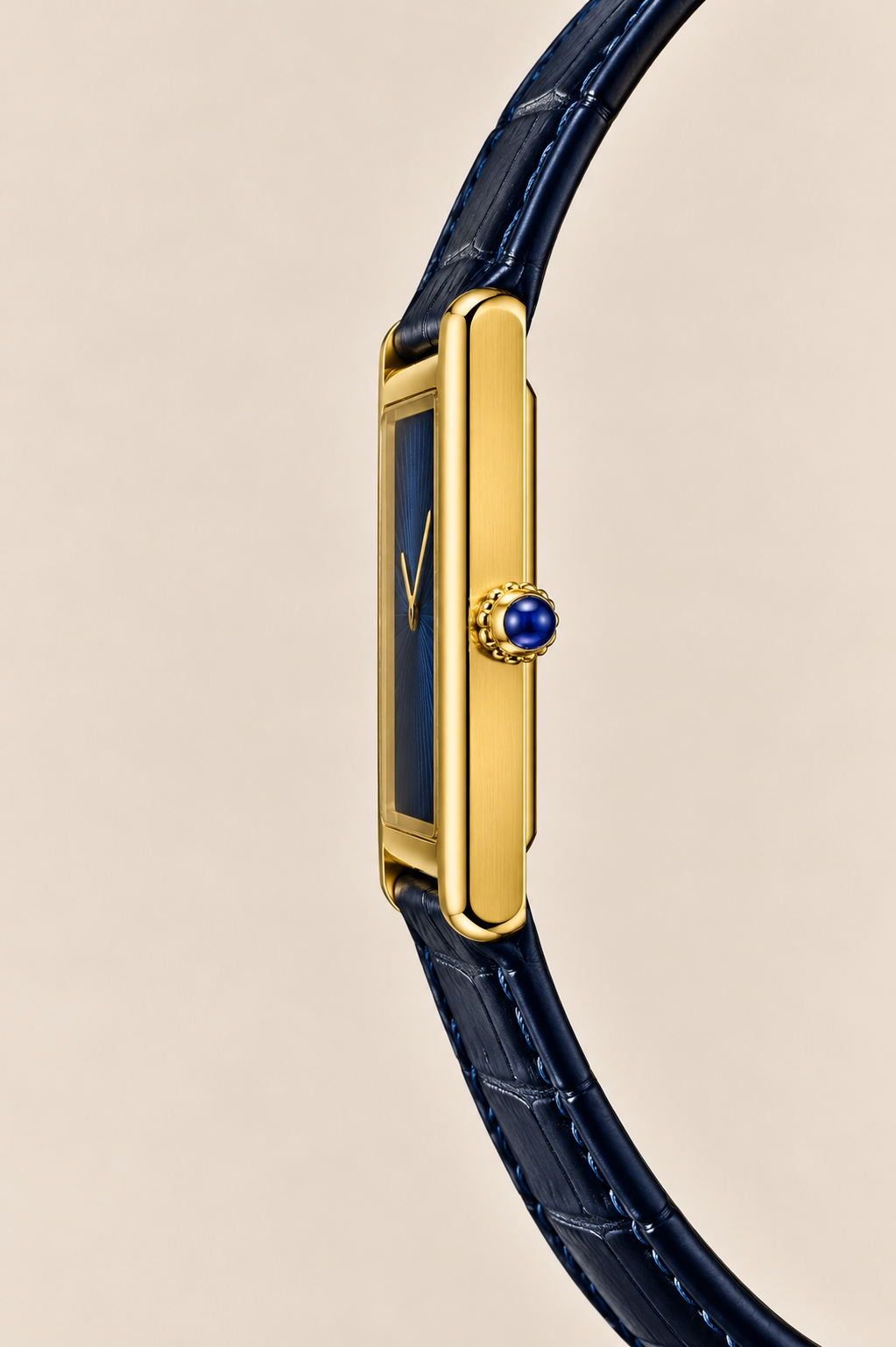 The Riviera Blue/Blue/Gold Watch