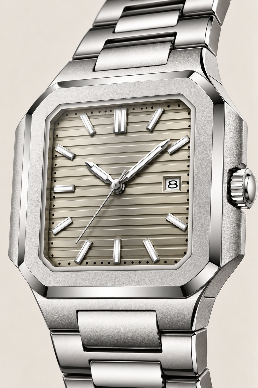 The Capri Silver/Grey Watch