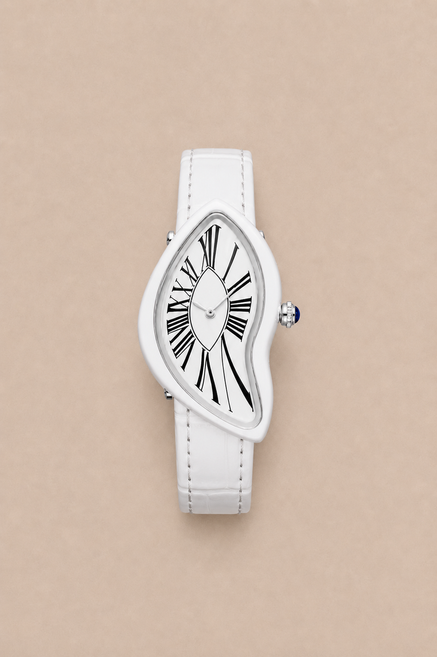 Die Mirage White Watch