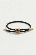 bracelet noir et or