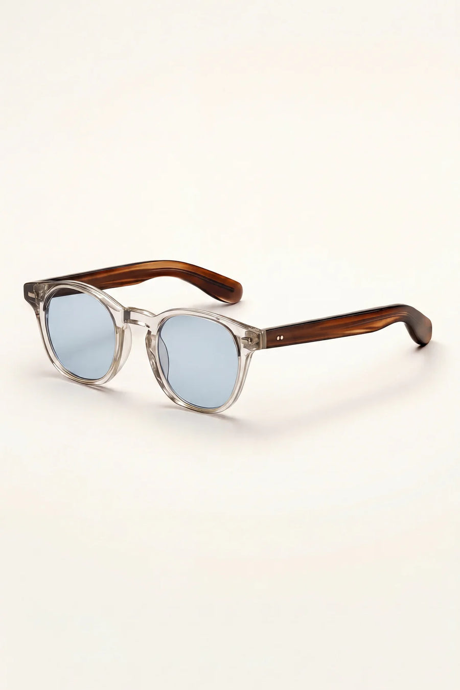 Die Positano Sonnenbrille in Transparent Braun