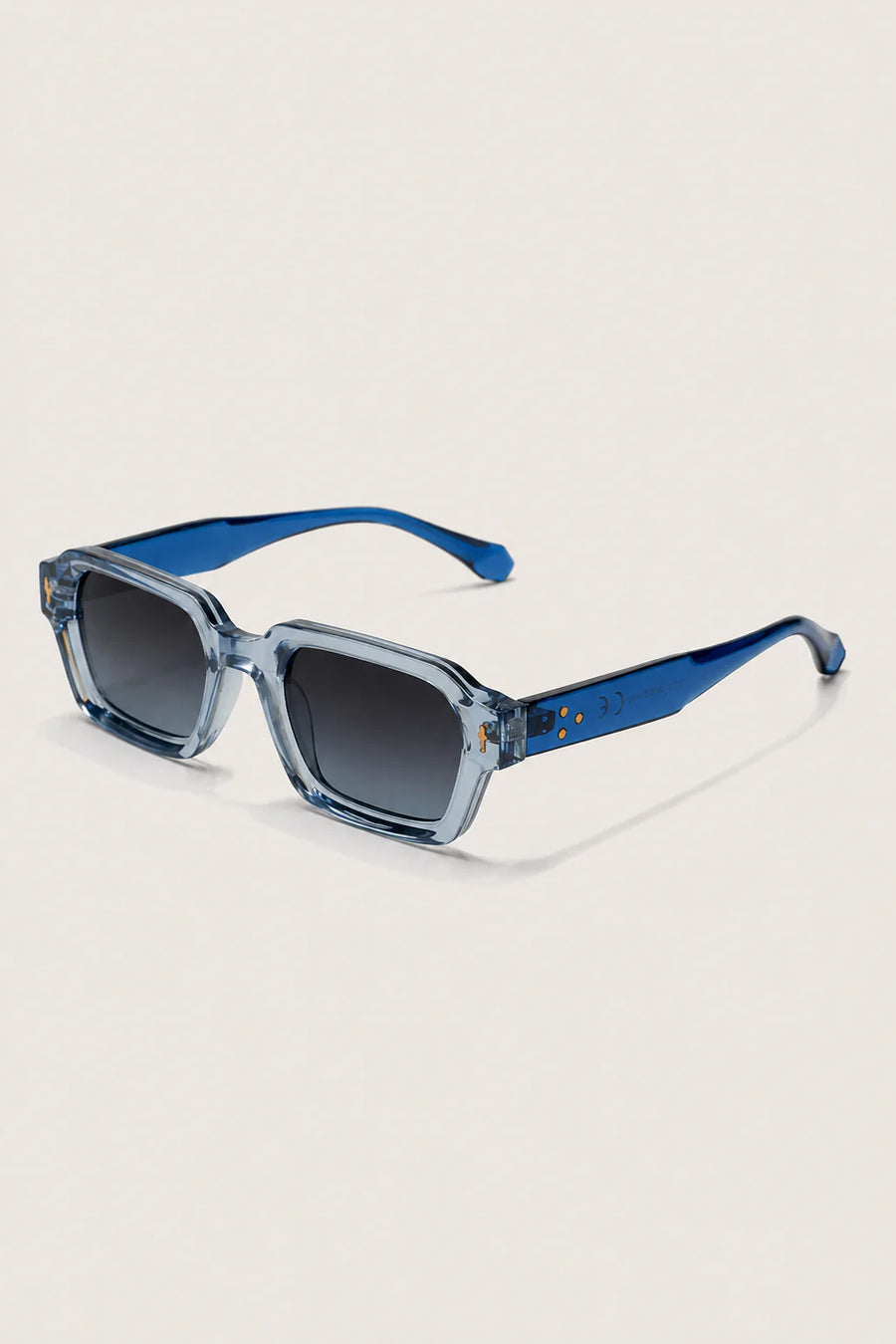 Die Monopoli Transparente Blaue Sonnenbrille