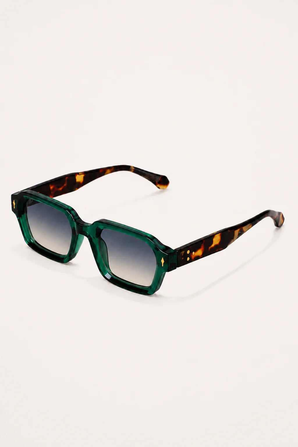 The Monopoli Leopard Green Sunglasses
