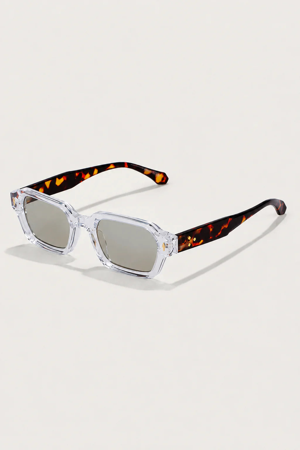 Les lunettes de soleil Monopoli Transparent Leopard
