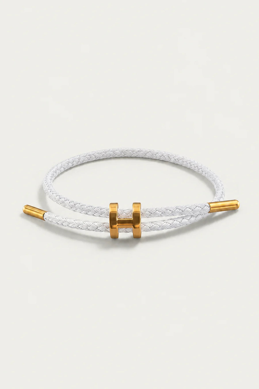 The Monaco White & Gold Bracelet