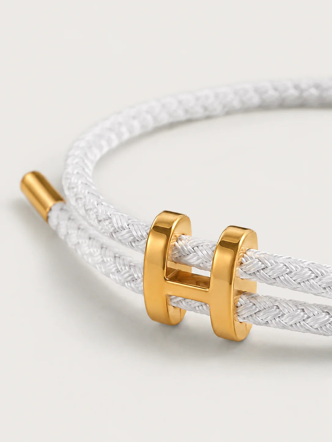 Le Bracelet Monaco Blanc et Or