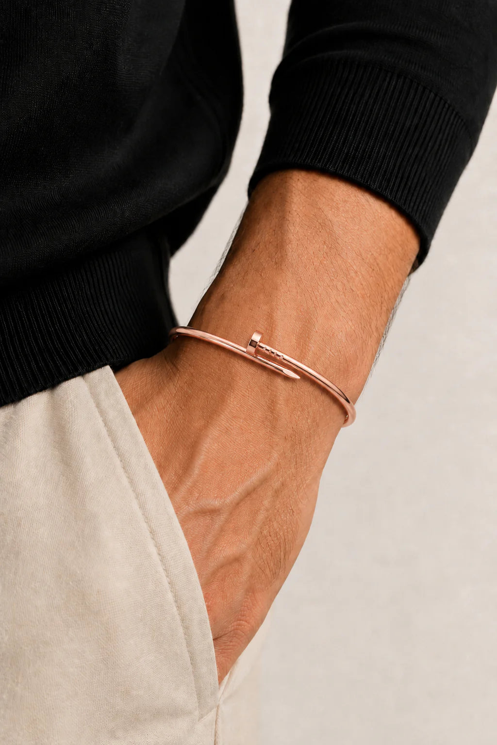Le bracelet Cannes en or rose