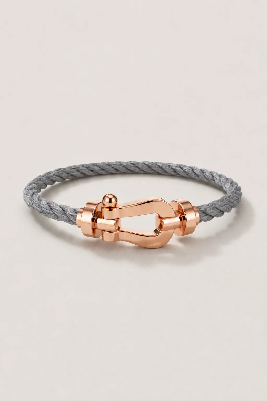 Le Bracelet Riviera Gris Or Rose