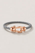 Bracelet Gris Or Rose