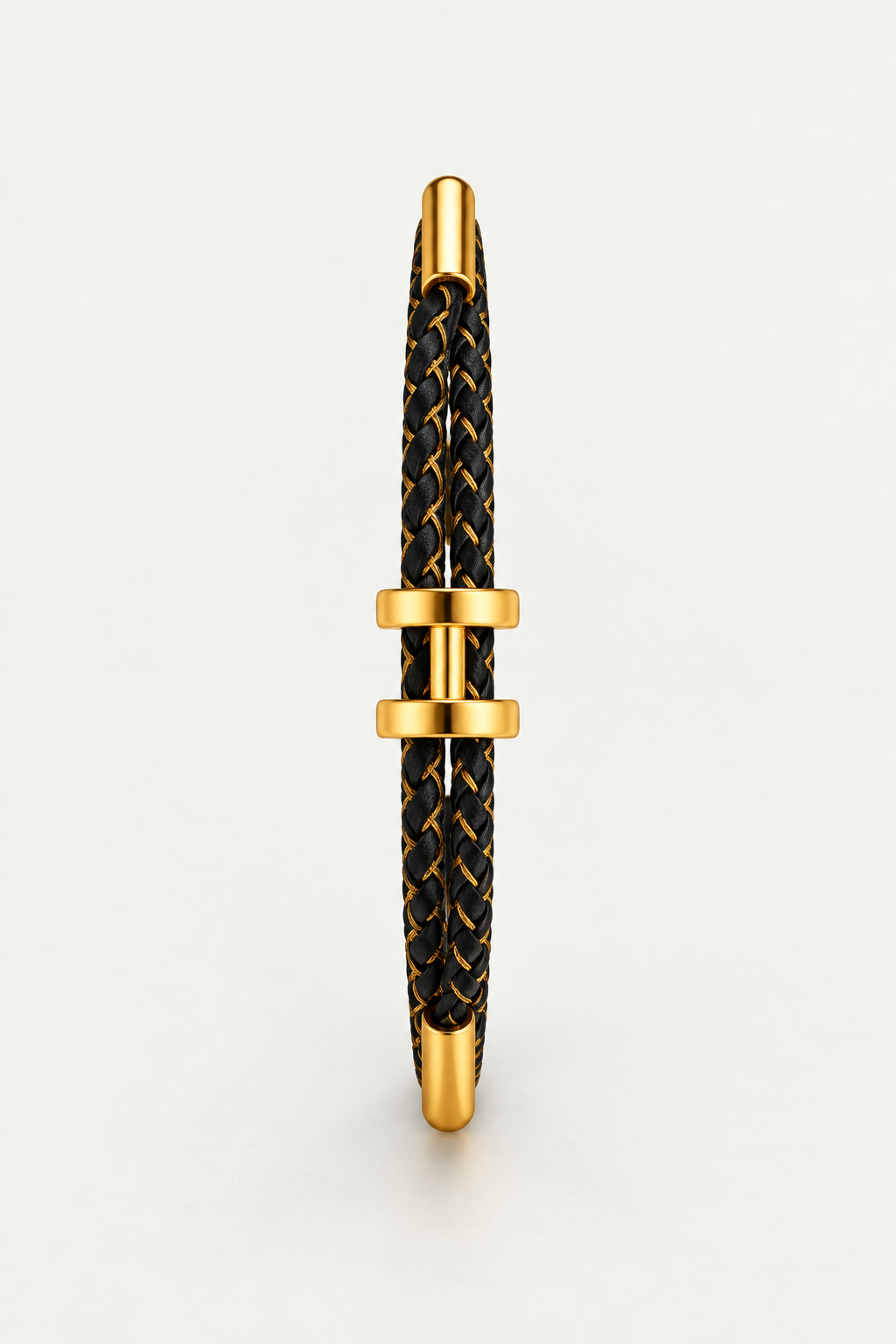 Le bracelet Monaco or/noir
