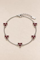Fortuna-Armband in Rot/Silber