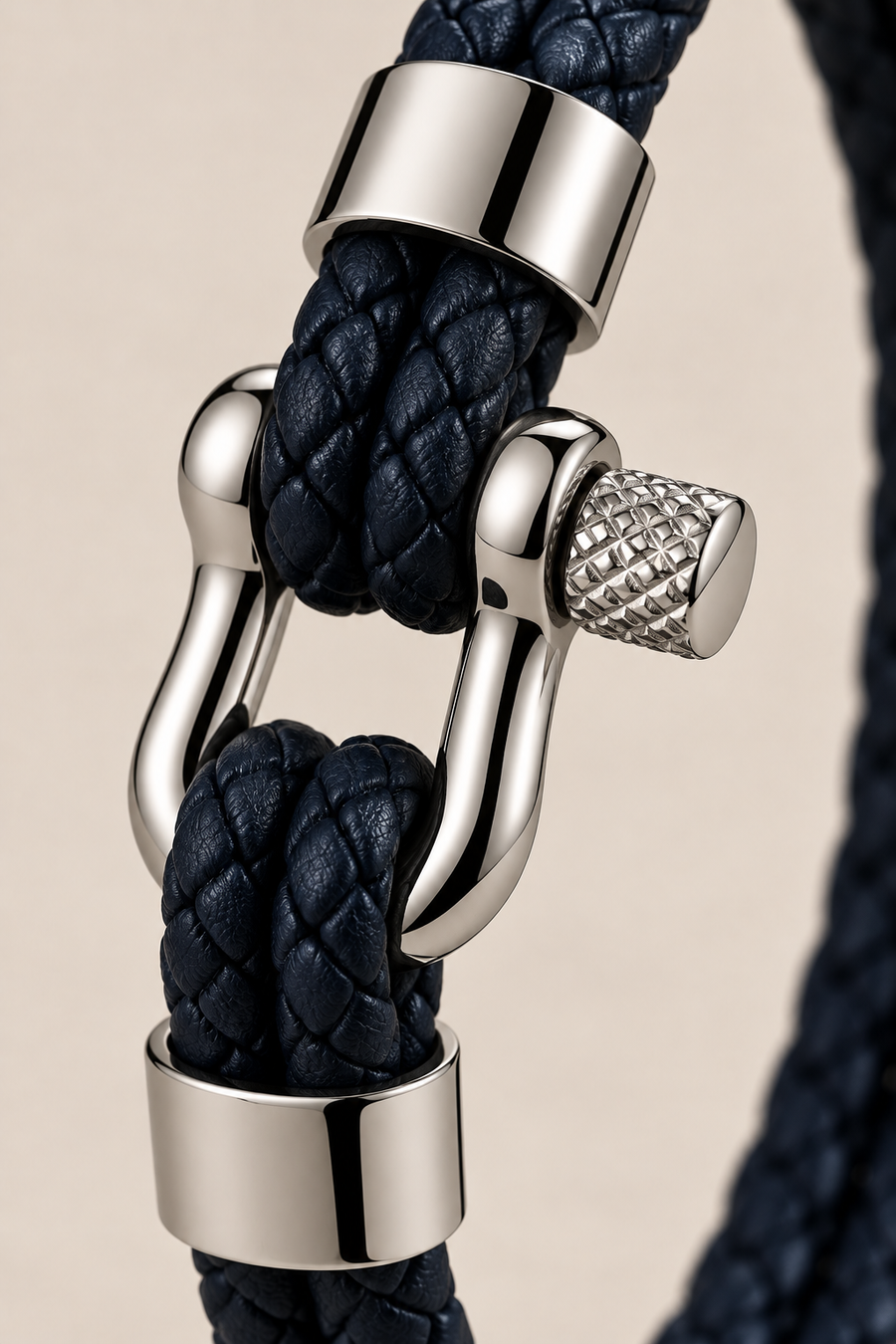 The Riviera Light Blue Rose Gold Bracelet
