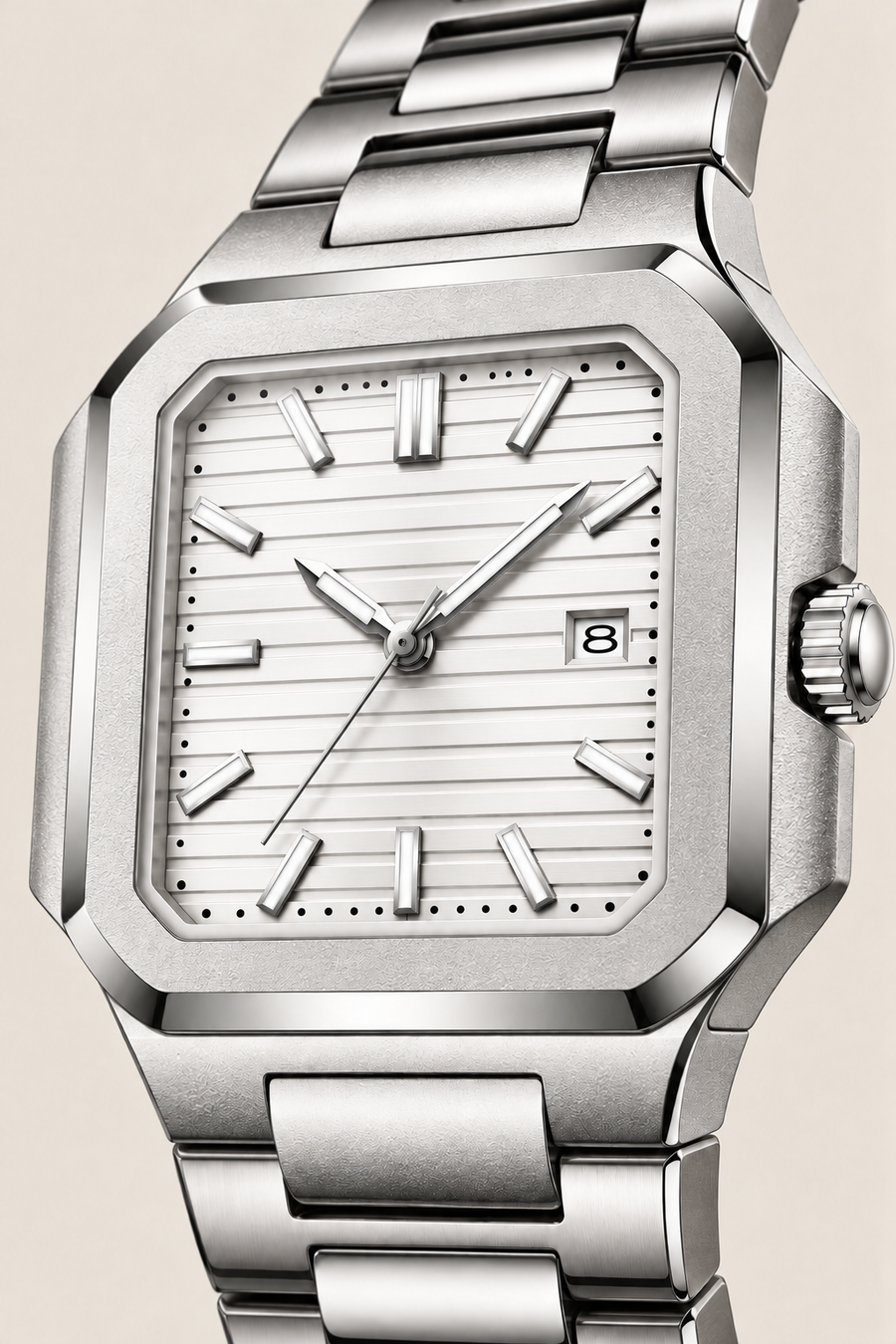 The Capri Silver/Ice Watch