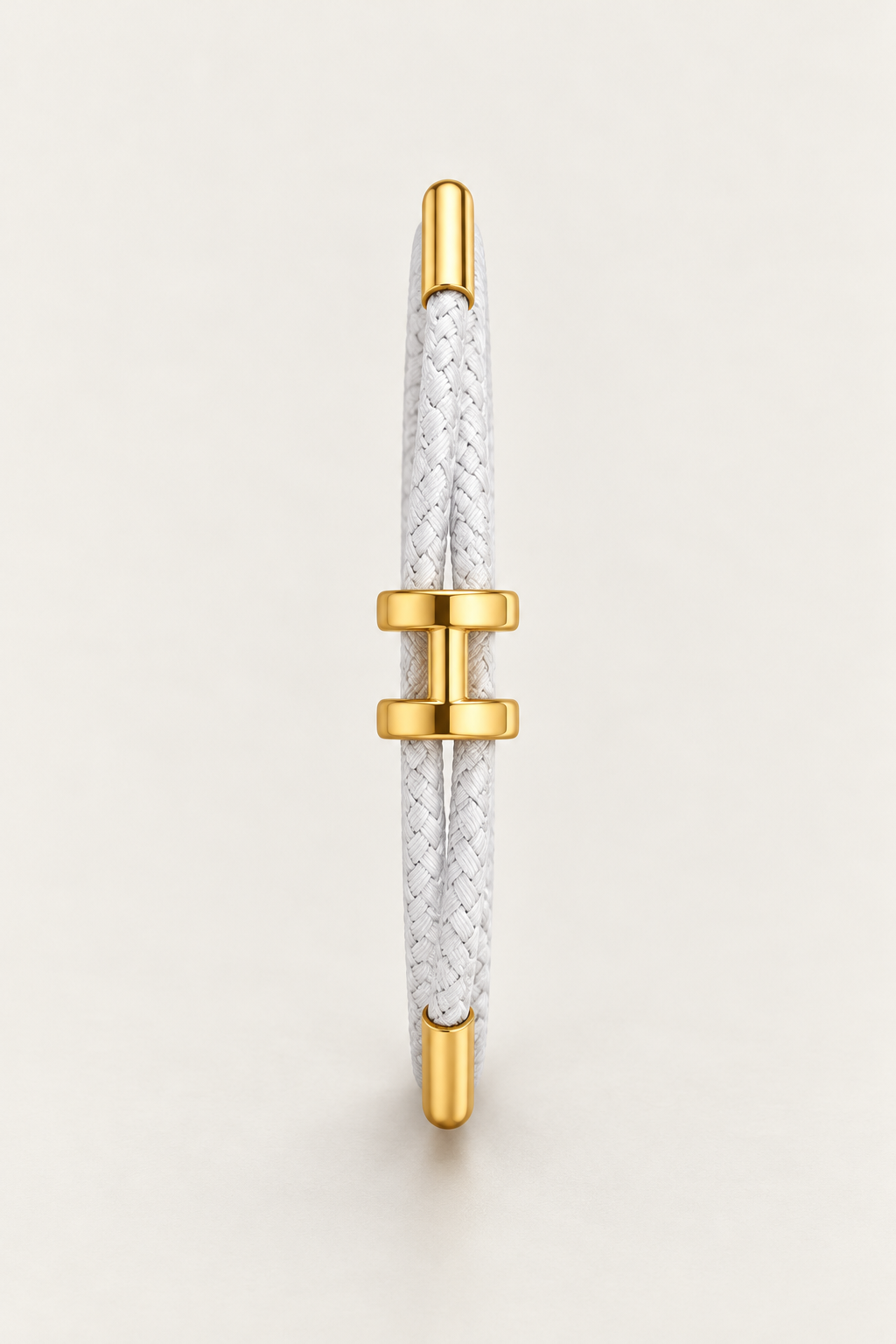 Le Bracelet Monaco Blanc et Or