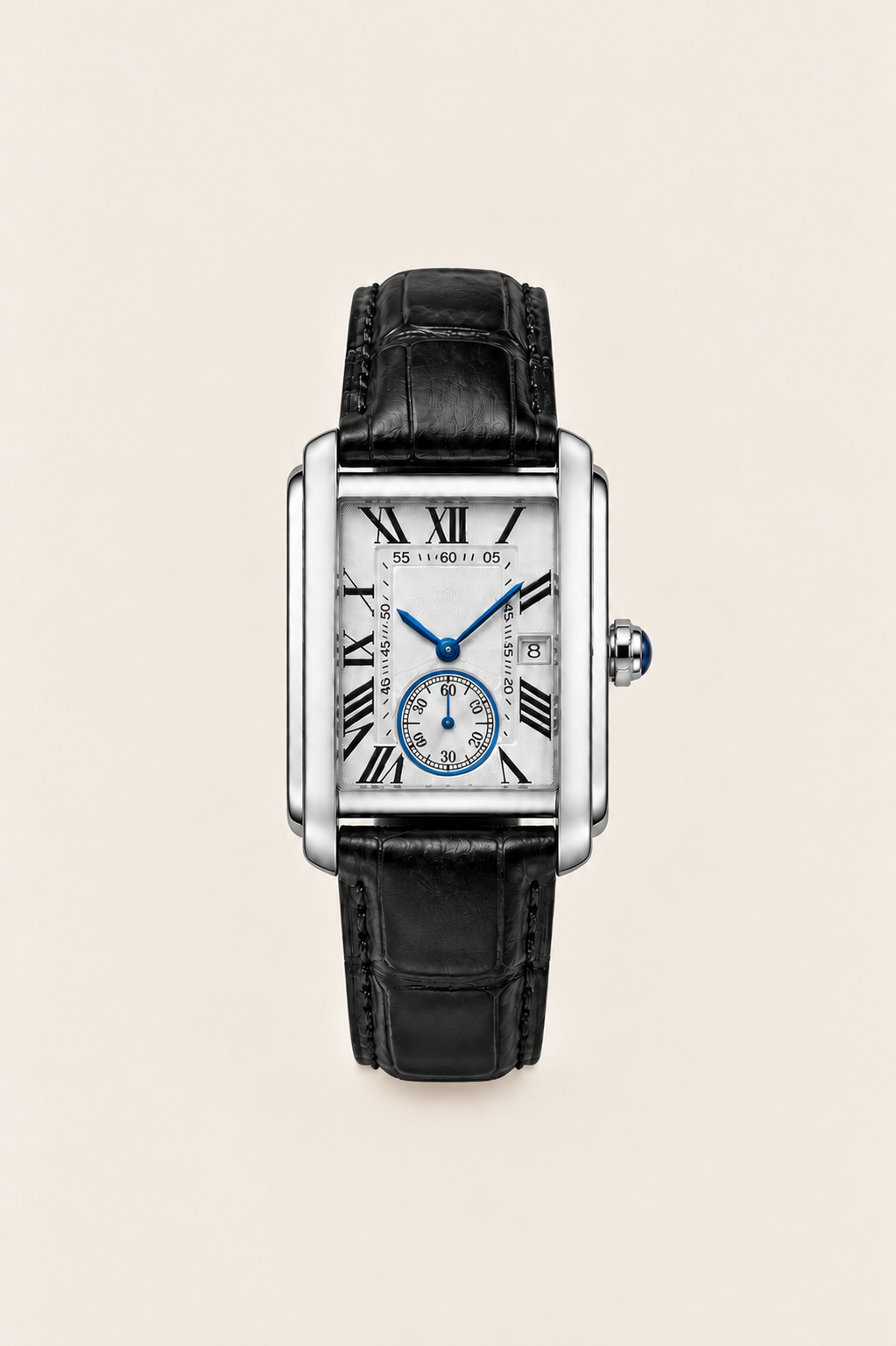 The Amalfi Black/Silver Watch
