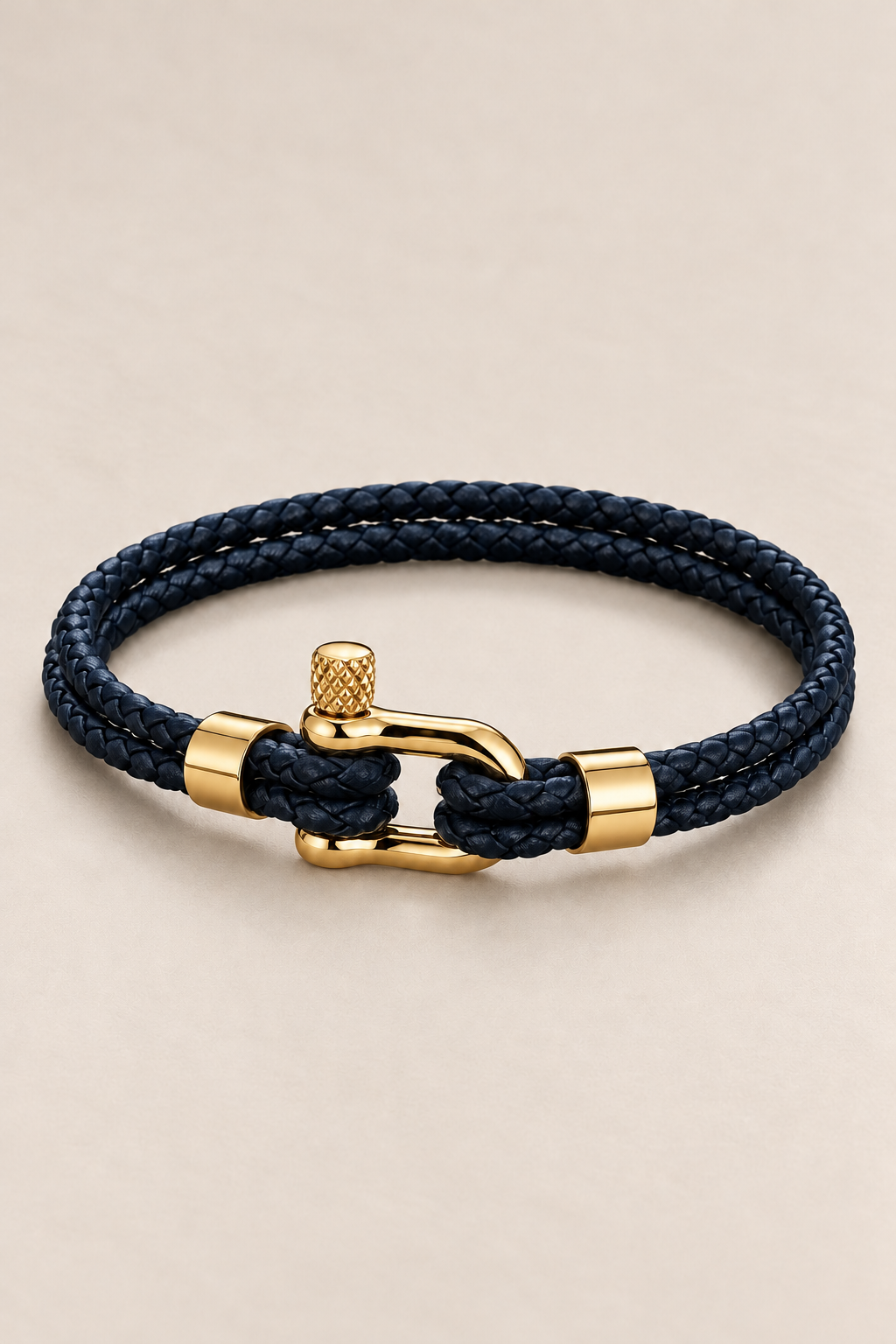 The Riviera Light Blue Rose Gold Bracelet