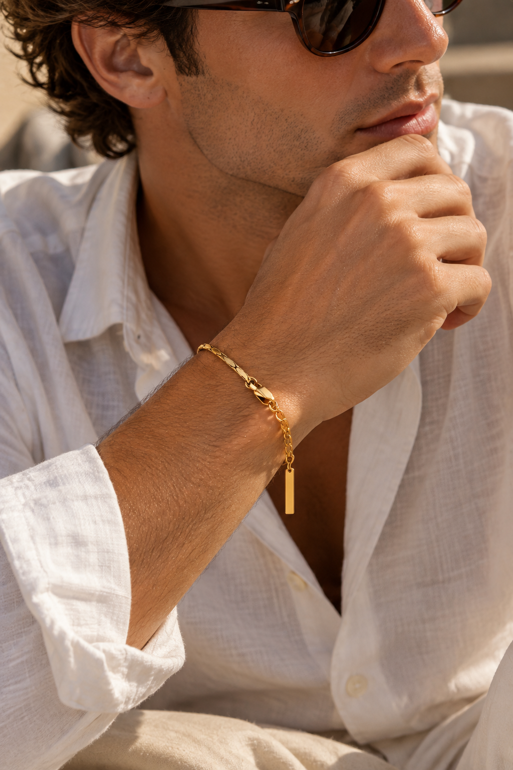 The Royal Wire Gold Bracelet