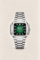 Silver/Green