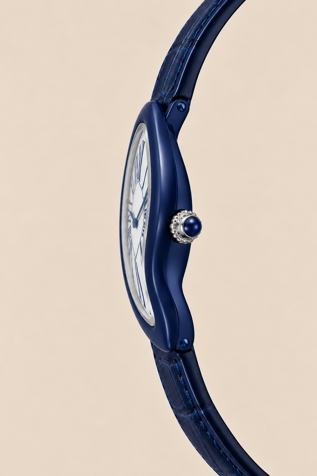 Le bracelet Riviera Light Blue Rose Gold