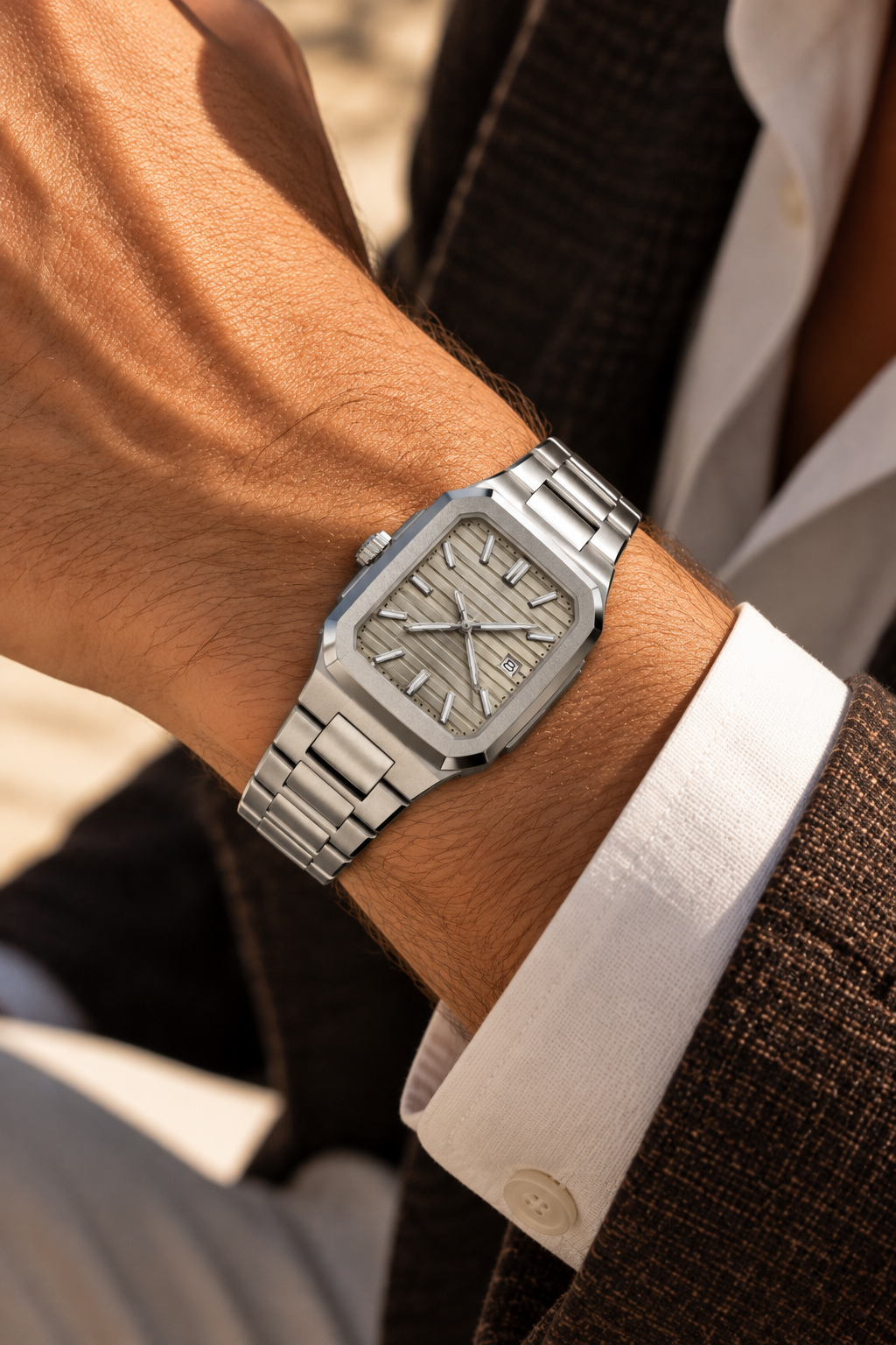 The Capri Silver/Grey Watch