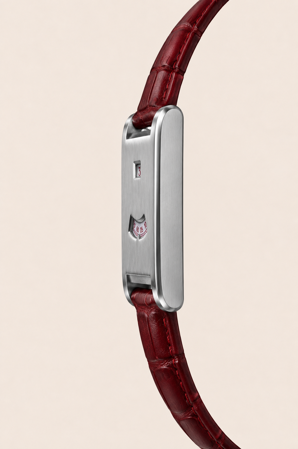 The Dolcevita Red/Silver Watch